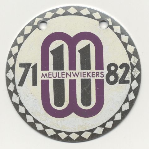 Onderscheiding Meulenwiekers 1982